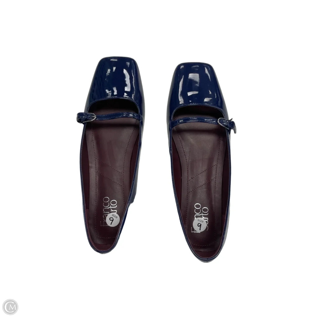 Shoes Flats By Franco Sarto In Navy, Size: 9