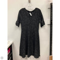 Dress Sweater By Ivanka Trump In Black & Silver, Size: M