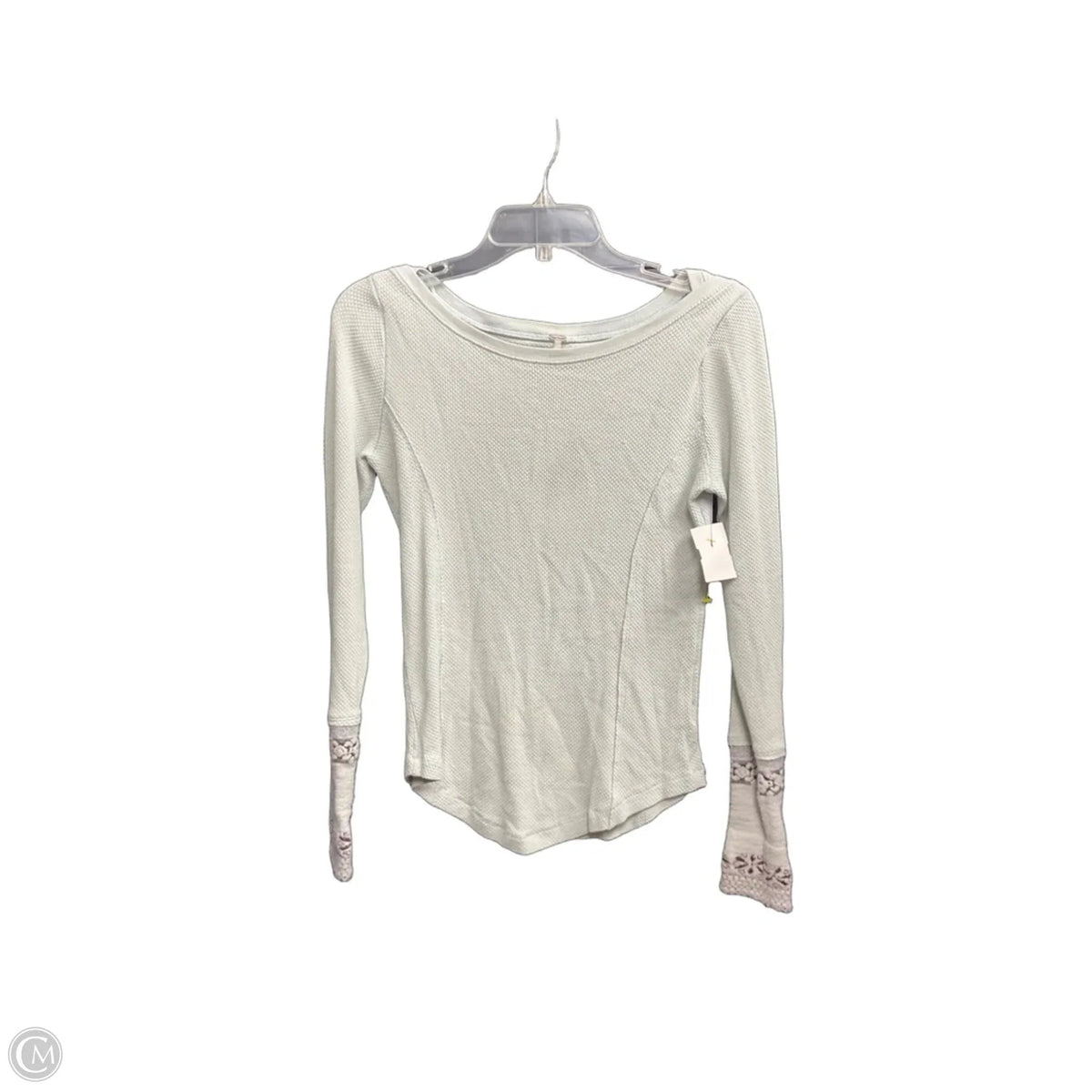 Top Long Sleeve By Free People In Blue, Size: M