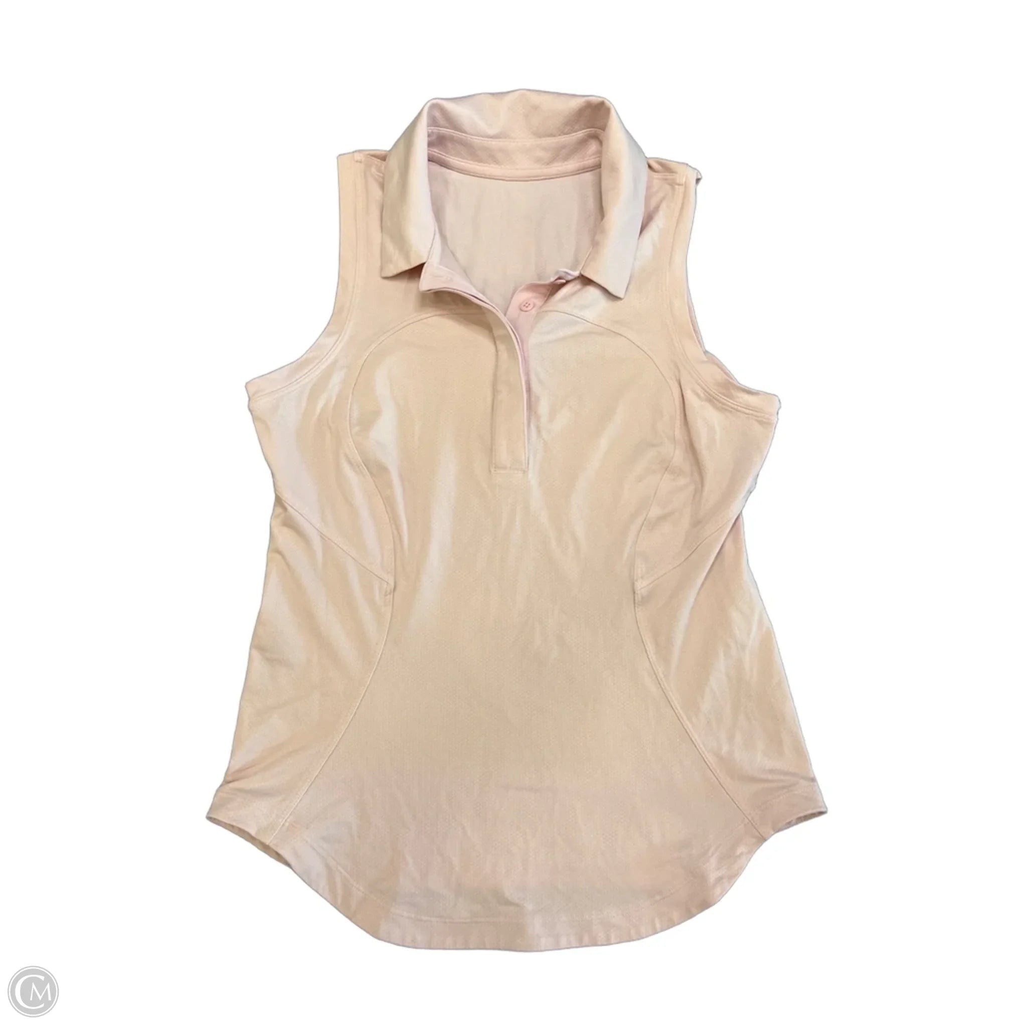 Athletic Tank Top By Lululemon In Pink, Size: Xs
