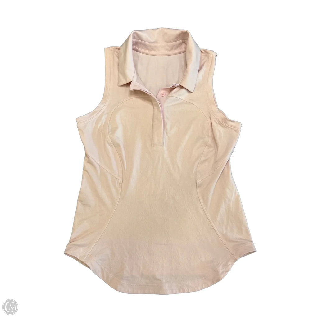 Athletic Tank Top By Lululemon In Pink, Size: Xs