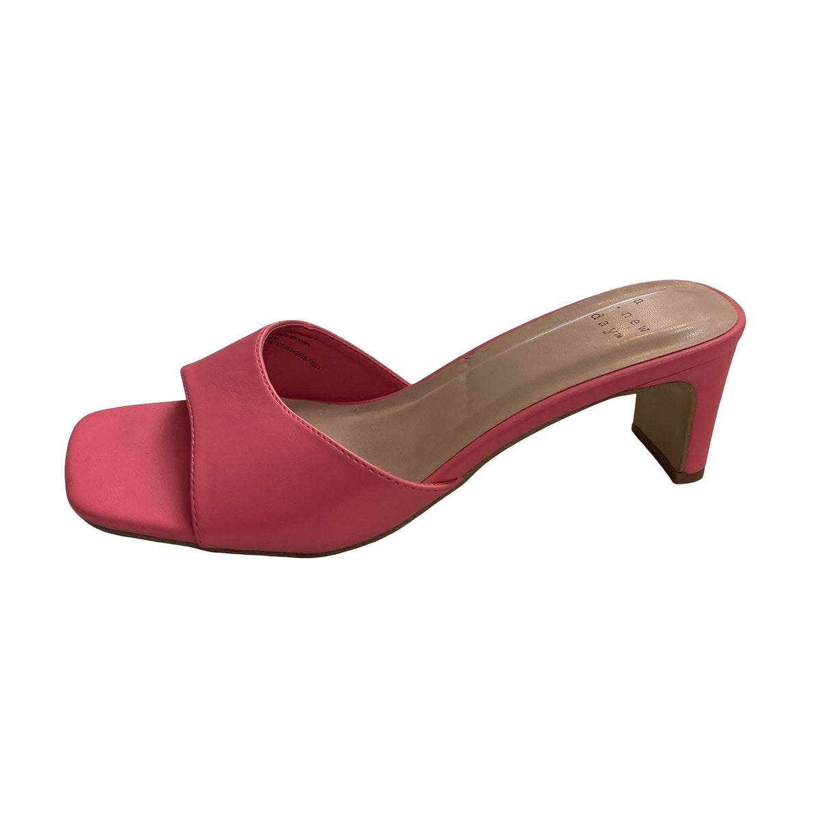 Sandals Heels Block By A New Day In Pink, Size:6.5