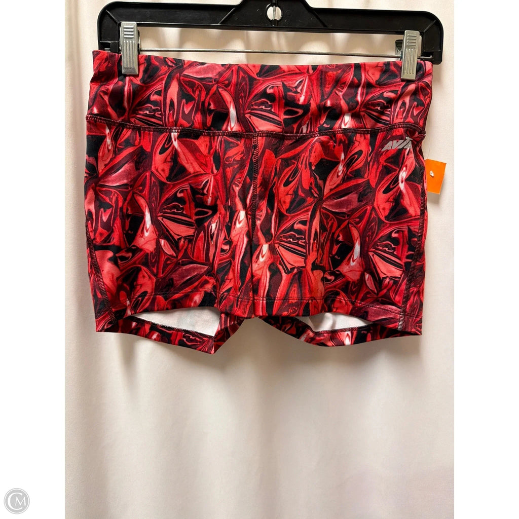 Athletic Shorts By Avia In Red, Size: S