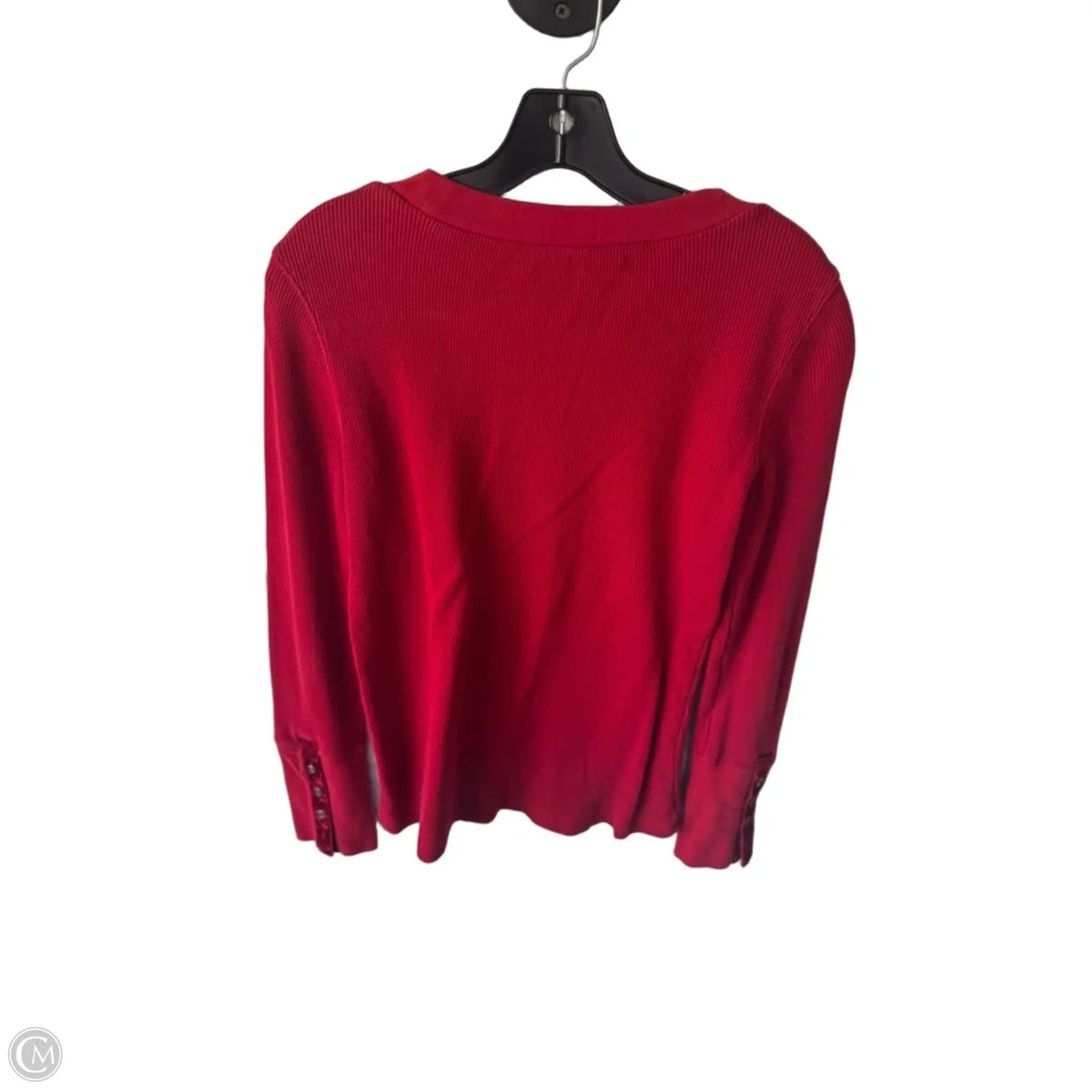 Top Long Sleeve By Sundance In Red, Size: M