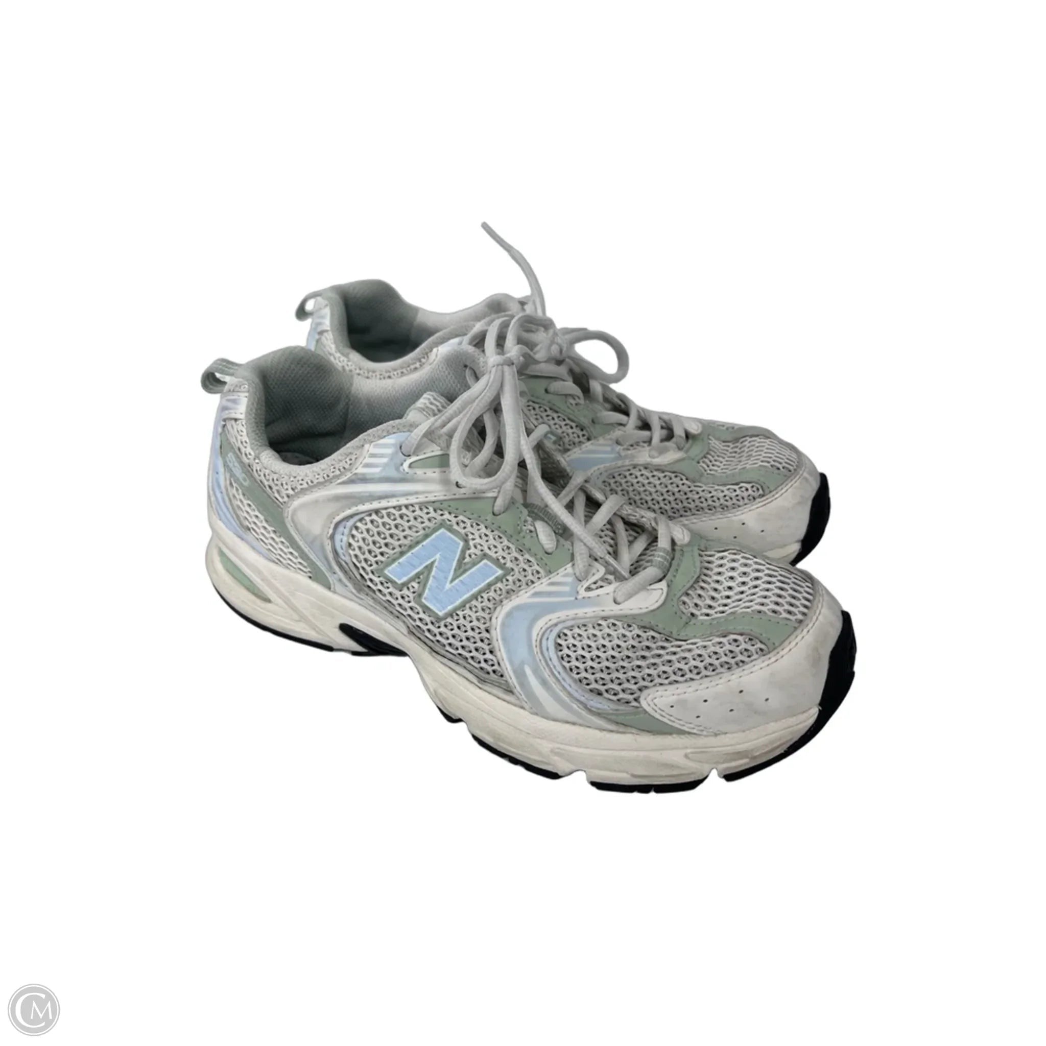 Shoes Athletic By New Balance In Blue & Green, Size: 9