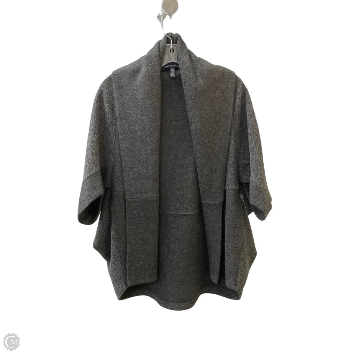 Cardigan By Saks Fifth Avenue In Grey, Size: S