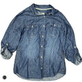 Top Ls By So In Blue Denim, Size: L
