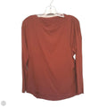 Athletic Top Long Sleeve Crewneck By Lululemon In Brown, Size: M