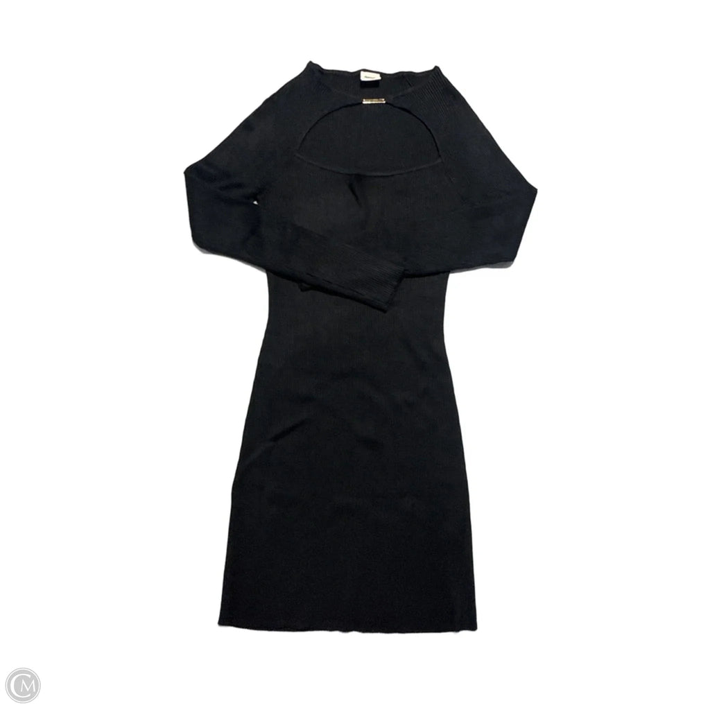 Dress Casual Midi By Abercrombie And Fitch In Black, Size: L