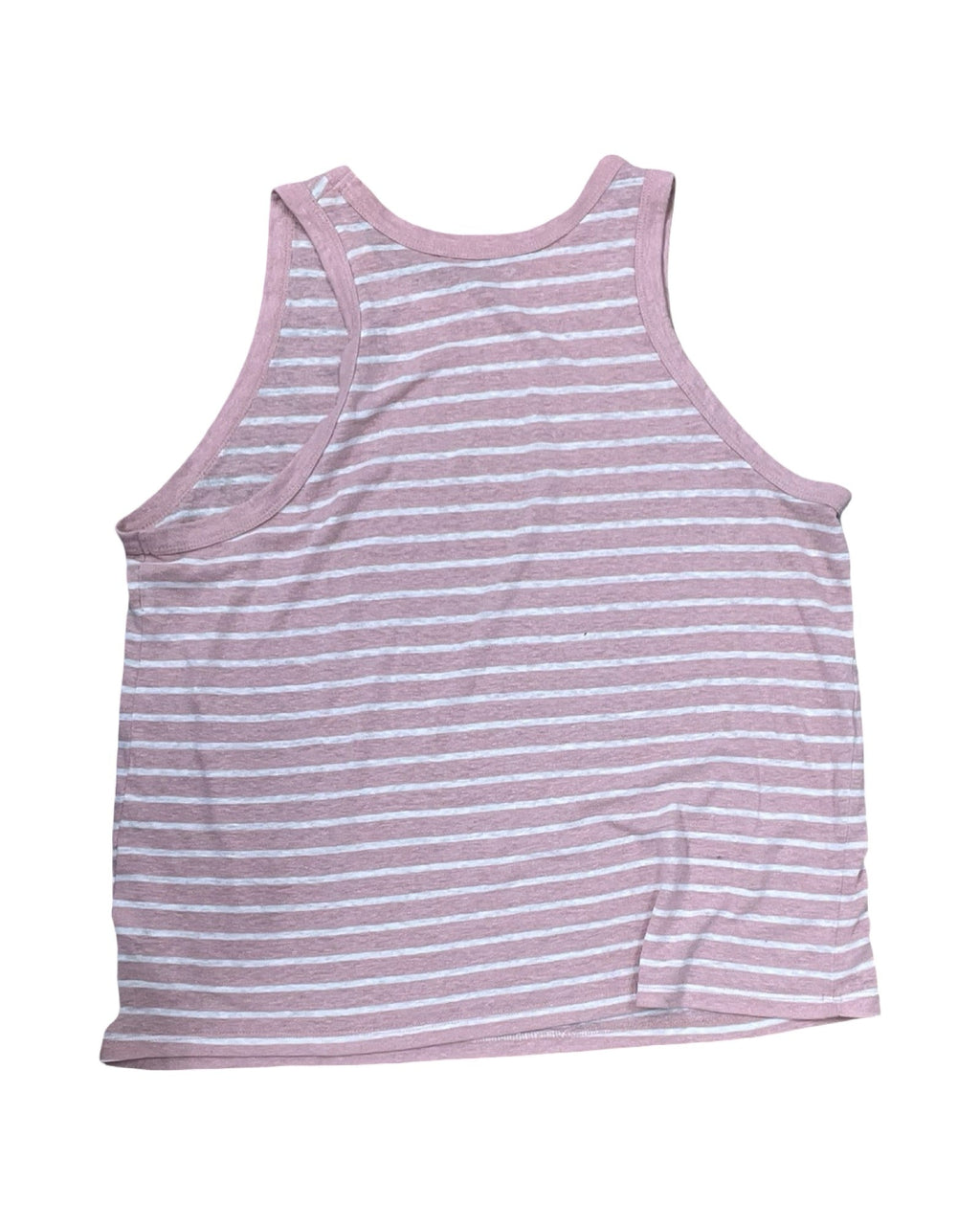 Top Sleeveless By A New Day In Pink & White, Size:1X