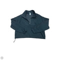 Athletic Top Long Sleeve Collar By 90 Degrees By Reflex In Black, Size: L