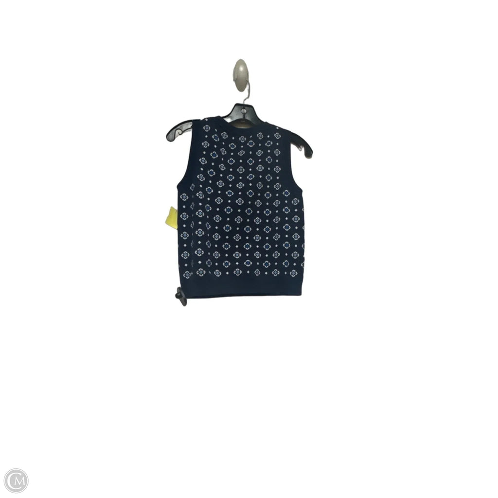 Top Sleeveless By Loft In Blue, Size: Xsp