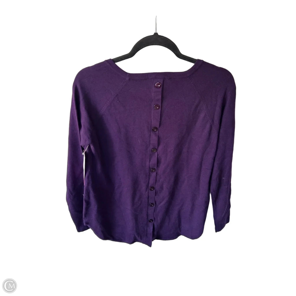 Sweater By Clothes Mentor In Purple, Size: S