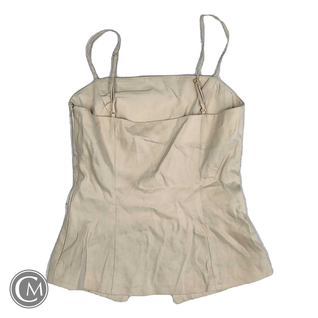 Top Sleeveless By Antonio Melani In Beige, Size: 2