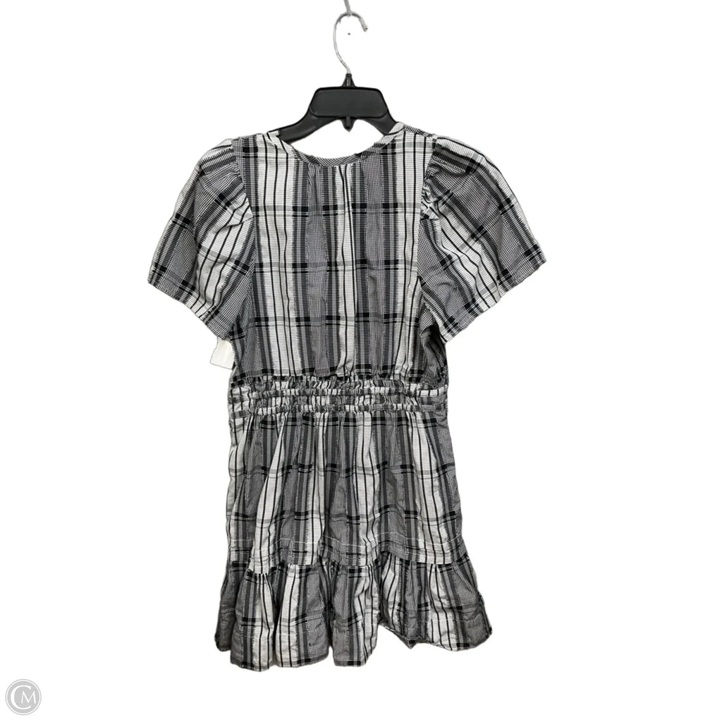 Dress Casual Short By Anthropologie In Checkered Pattern, Size: M