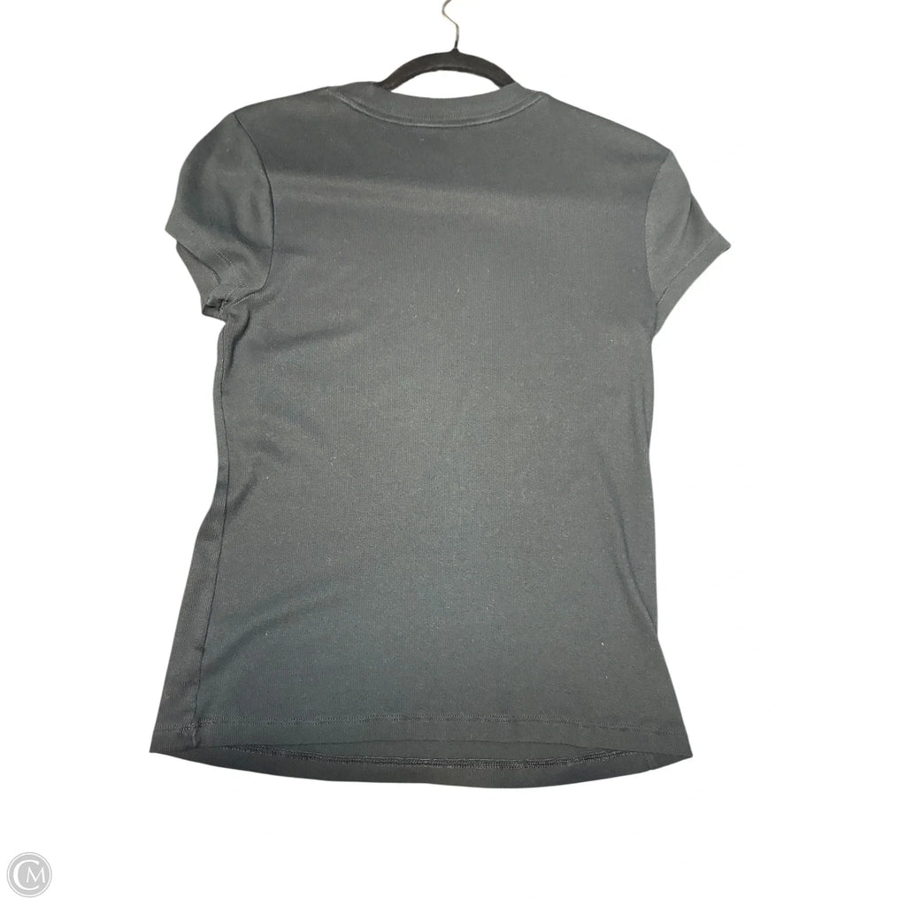Top Short Sleeve Basic By A New Day In Black, Size: M