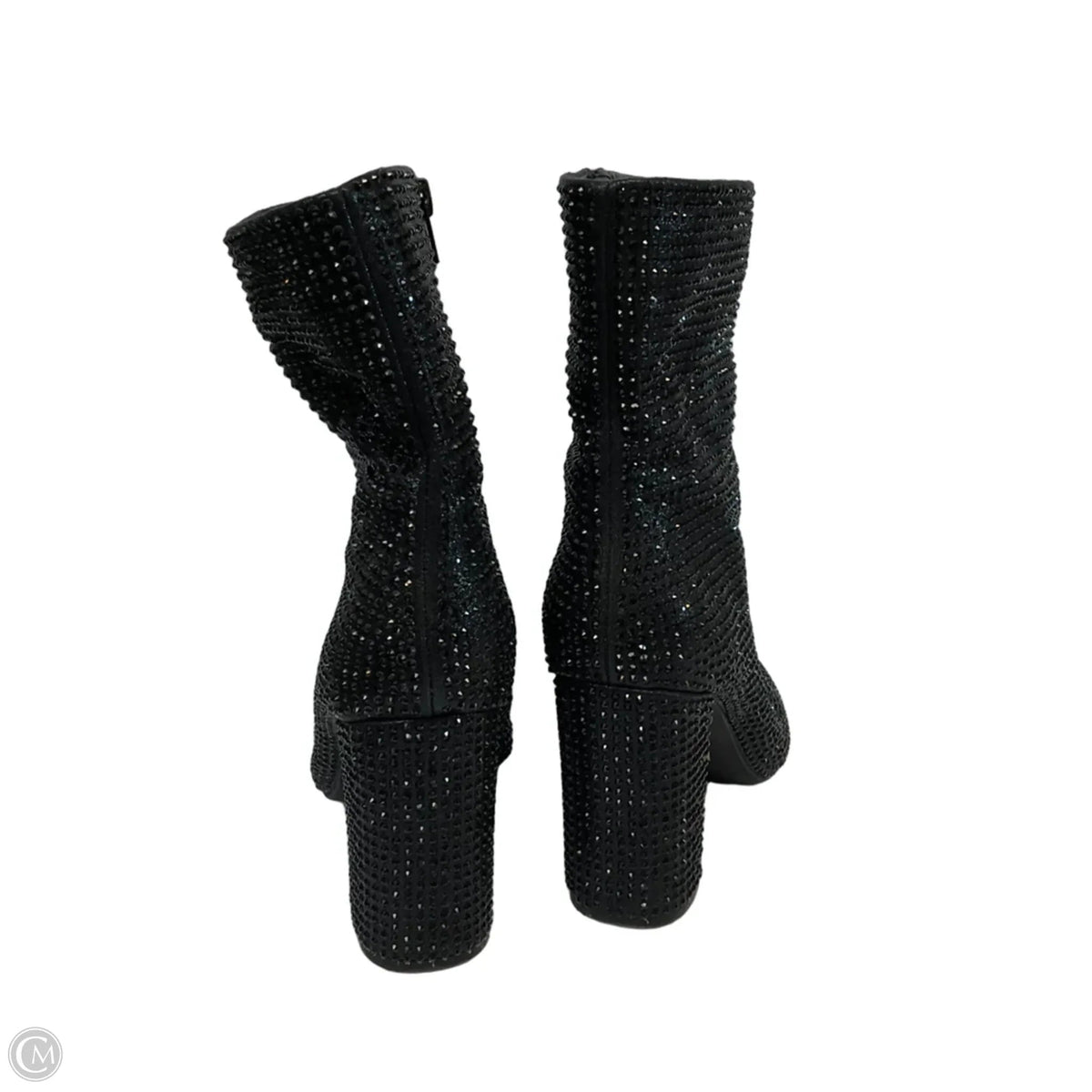 Boots Ankle Heels By Mix No 6 In Black, Size: 7.5