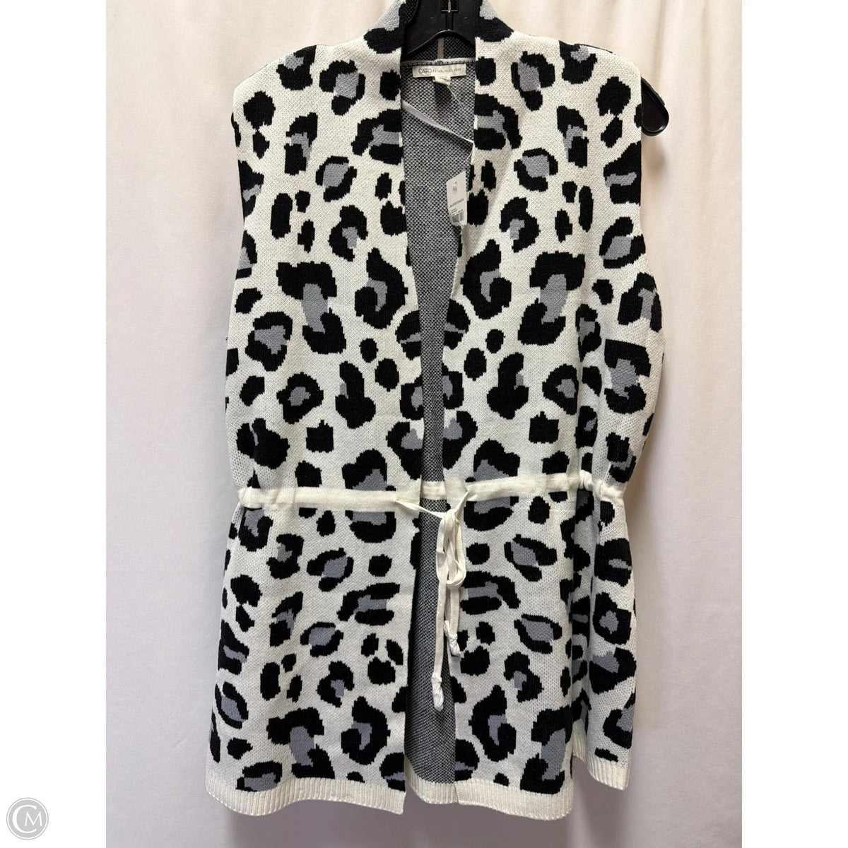 Sweater By Cato In Animal Print, Size: L