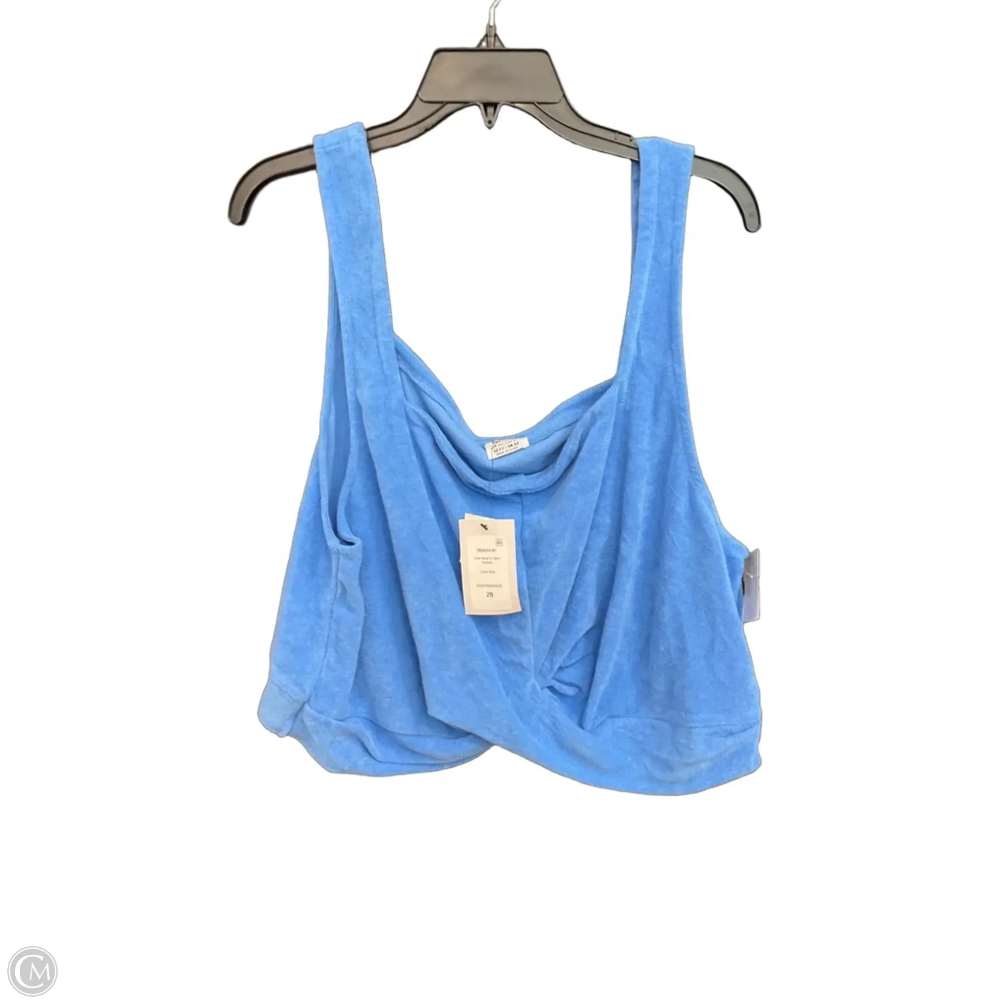 Top Sleeveless By Cotton On In Blue, Size: 1x