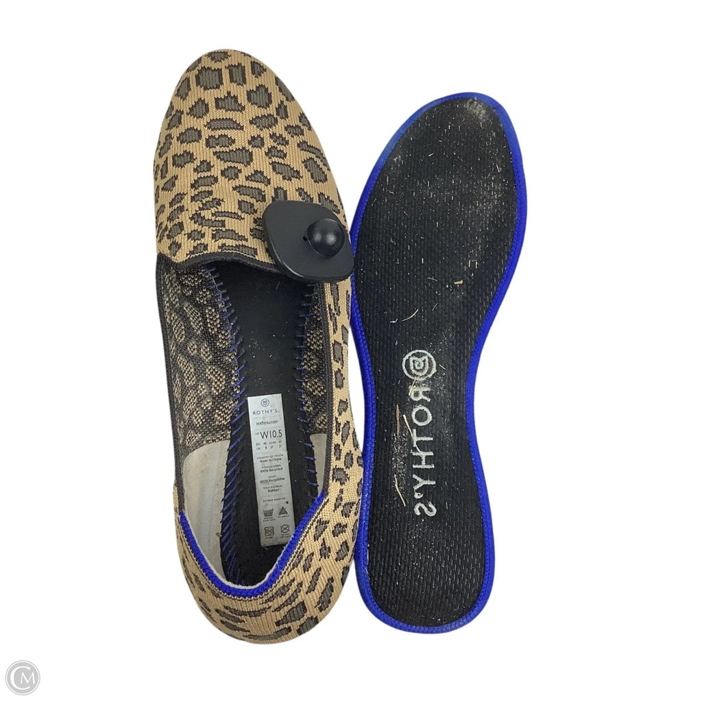 Shoes Flats By Rothys In Animal Print, Size: 10.5