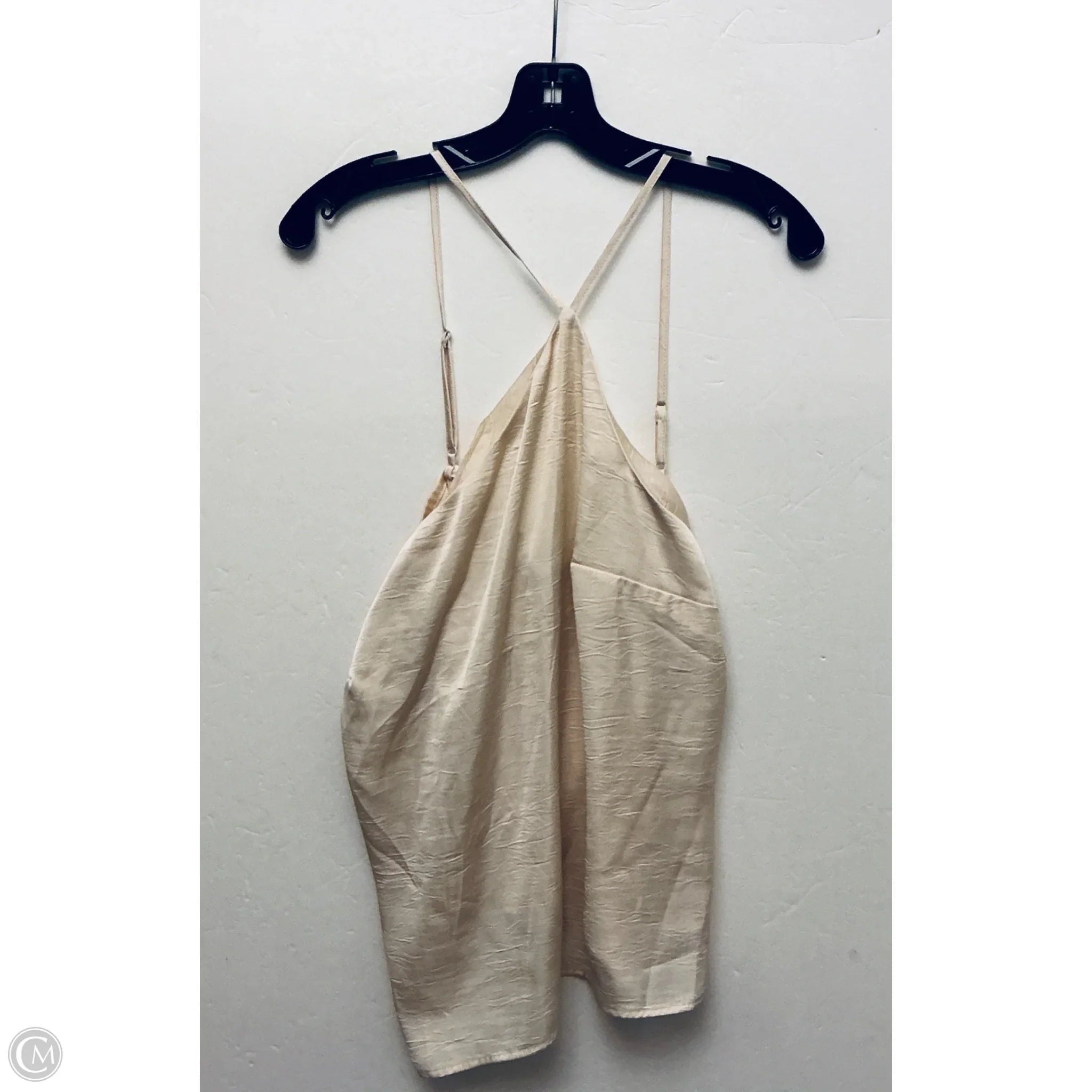 Top Sleeveless By A New Day In Cream, Size: Xl