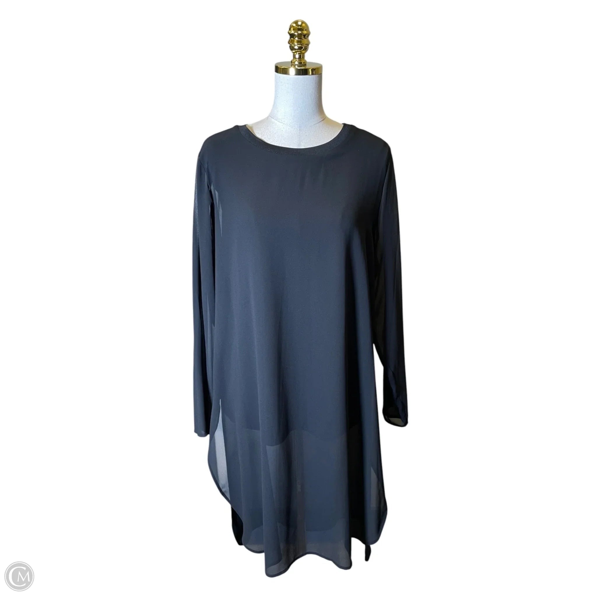 Dress Casual Midi By Alfani In Black, Size: 16