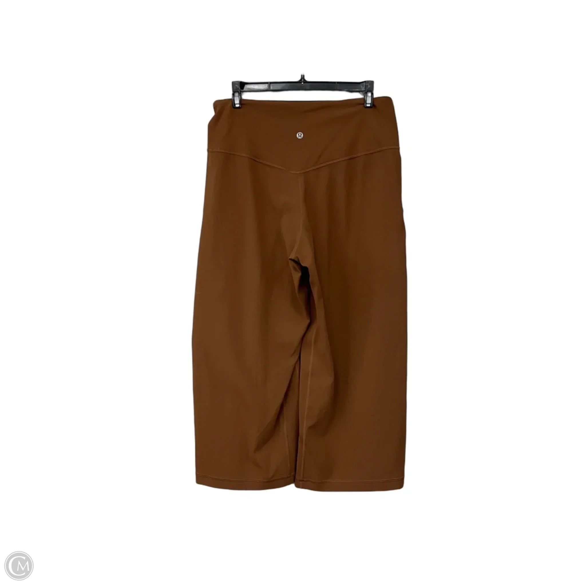 Athletic Leggings Capris By Lululemon In Brown, Size: 10