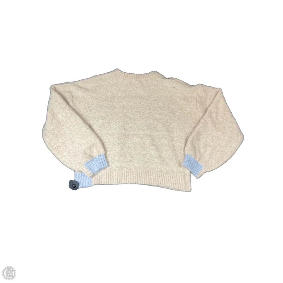 Sweater By 525 In Cream, Size: M