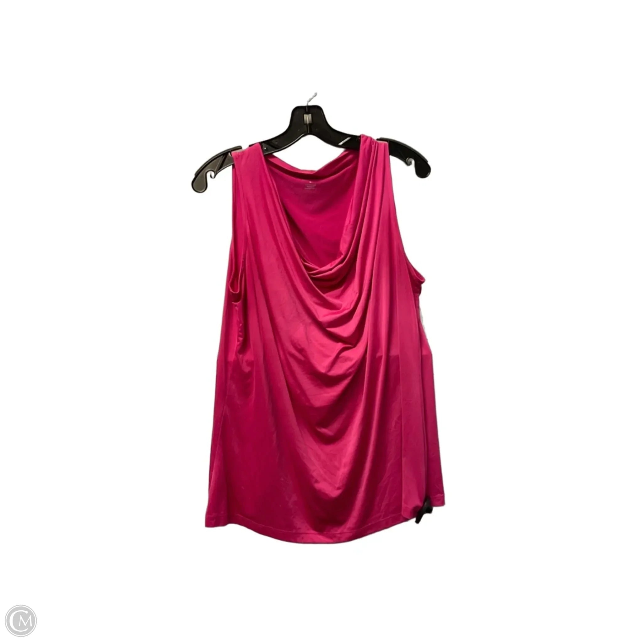 Top Sleeveless Basic By Worthington In Pink, Size: Xs