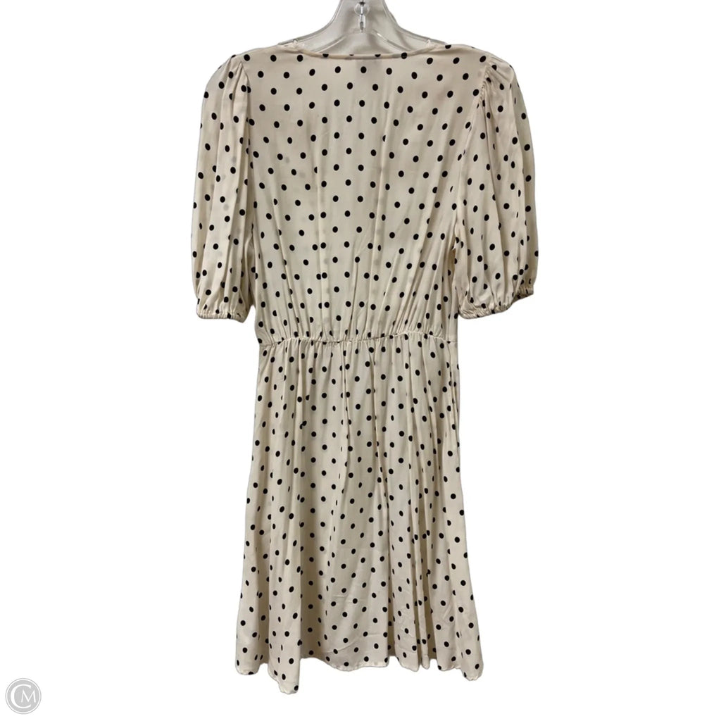 Dress Casual Midi By A New Day In Polkadot Pattern, Size: Xs