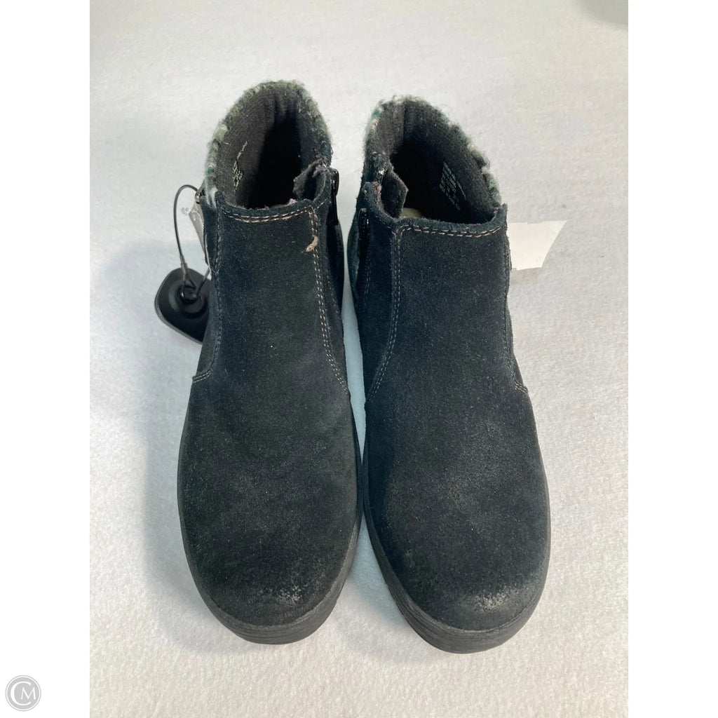 Boots Ankle Flats By Earth Origins In Black, Size: 7