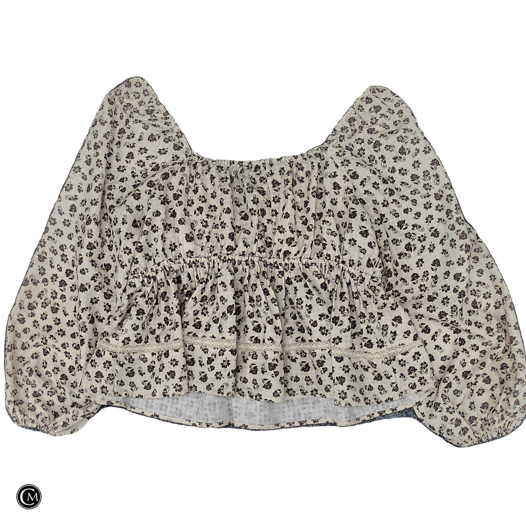 Top Ls By Arula In Brown & Cream, Size: 1x