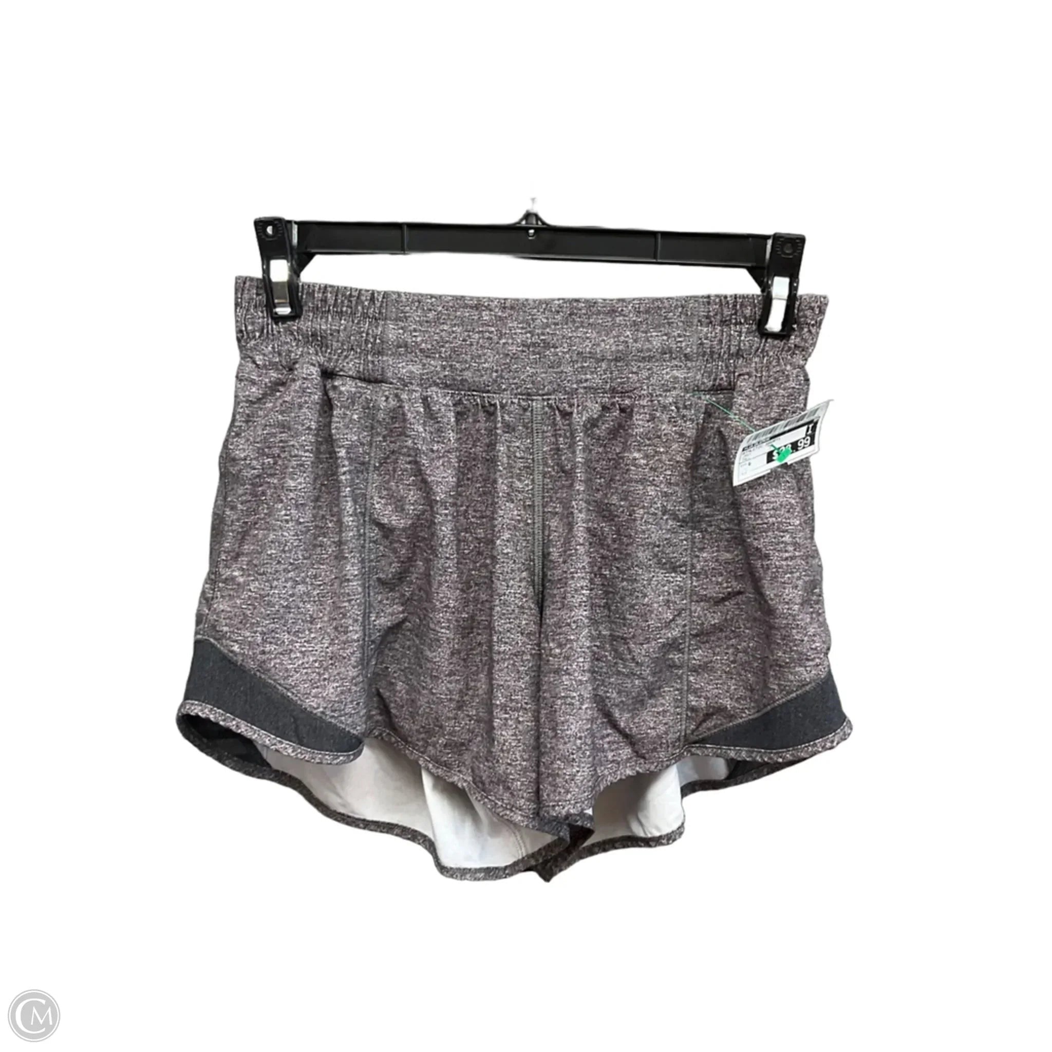 Athletic Shorts By Lululemon In Grey, Size: 6