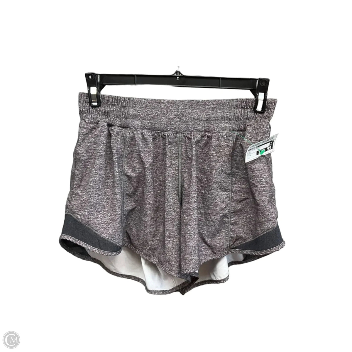 Athletic Shorts By Lululemon In Grey, Size: 6