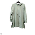 Sweatshirt Hoodie By Cyrus In Aqua, Size: 1x