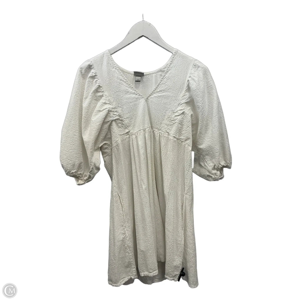 Dress Casual Midi By A New Day In Ivory, Size: S