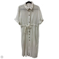 Dress Casual Maxi By Anthropologie In White, Size: Lp