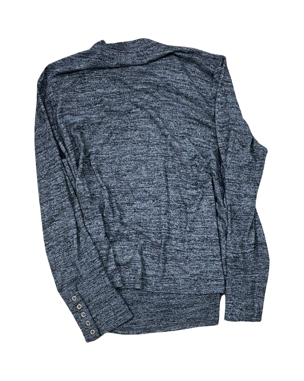 Top Ls By Rafaella In Grey, Size:1X