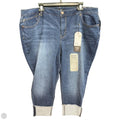 Jeans Straight By 1822 Denim In Blue, Size: 24