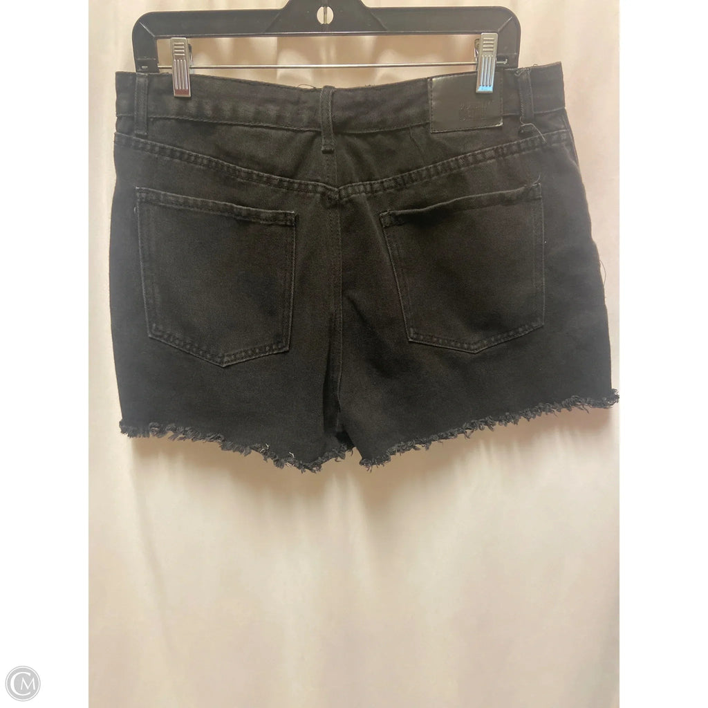 Shorts By Clothes Mentor In Black Denim, Size: 12