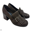 Shoes Heels Block By Ana In Brown, Size: 10
