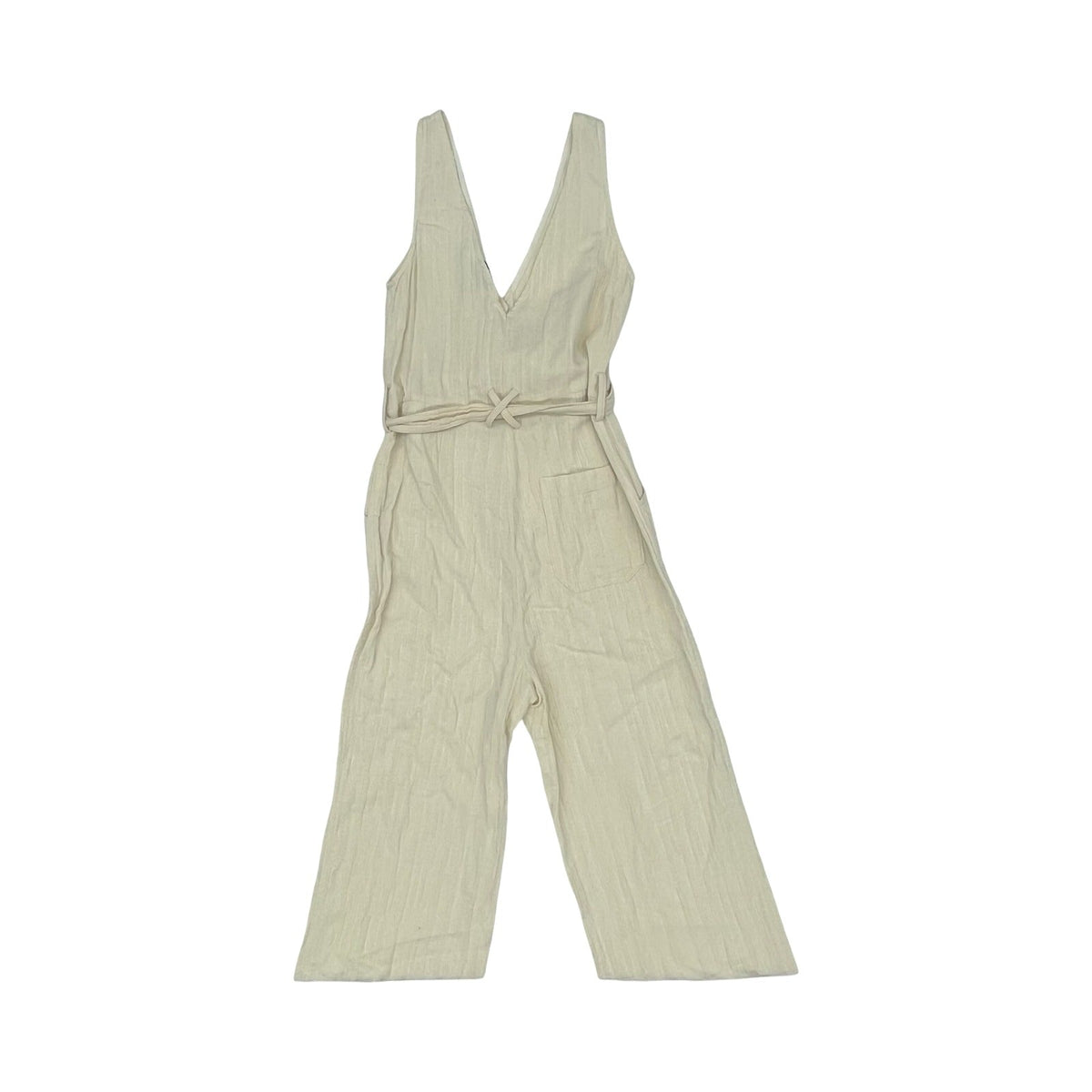Jumpsuit By Clothes Mentor In Cream, Size:S