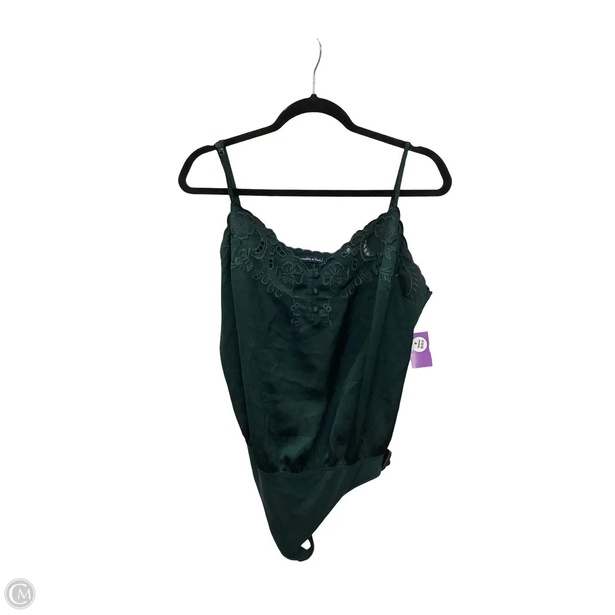 Bodysuit By Abercrombie And Fitch In Green, Size: L