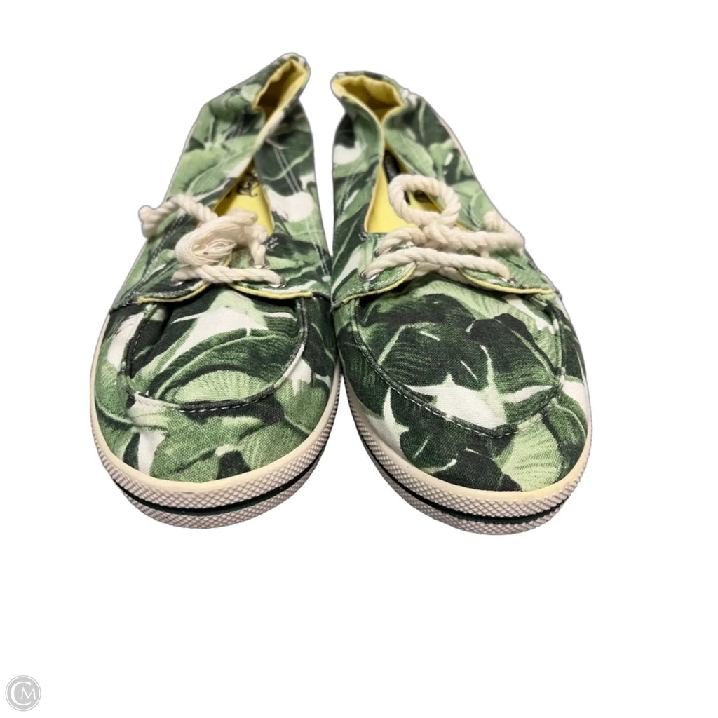 Shoes Flats By Faded Glory In Green, Size: 9