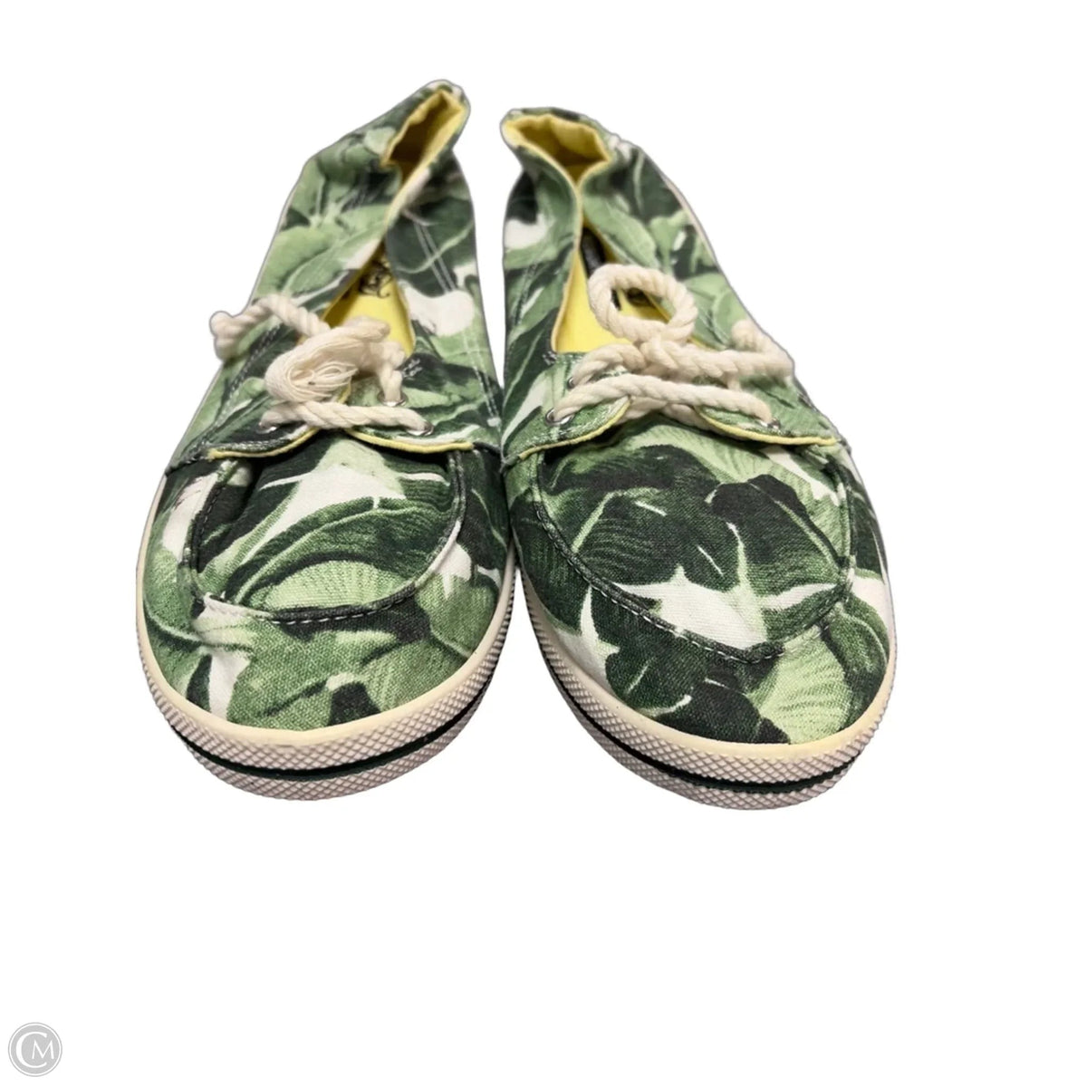 Shoes Flats By Faded Glory In Green, Size: 9