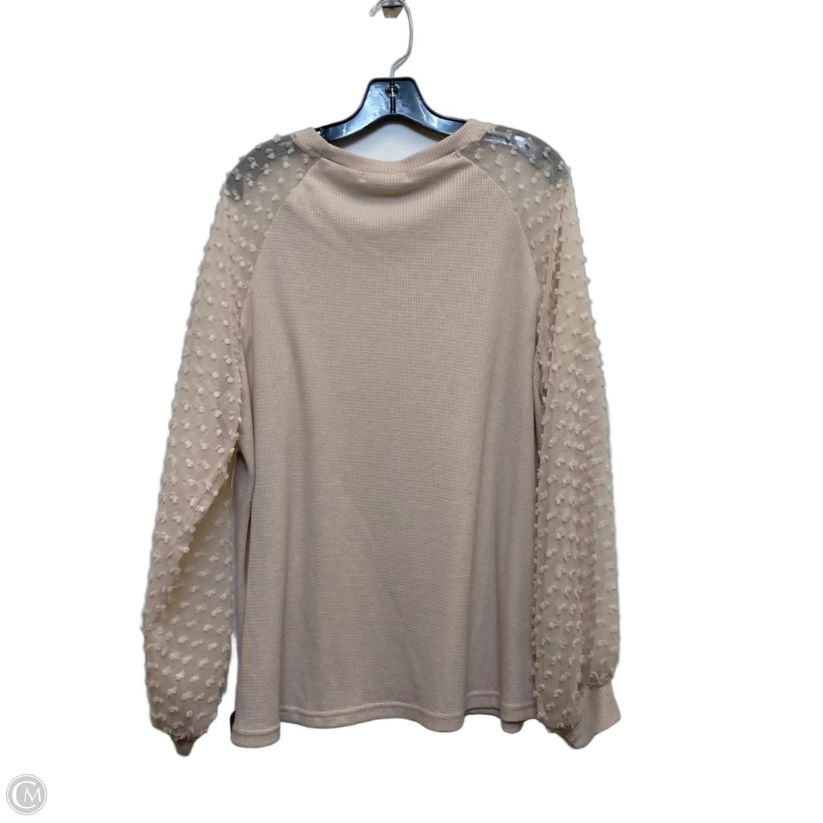 Top Long Sleeve By Miholl In Pink, Size: Xxl