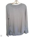 Top Long Sleeve Basic By Athleta In Blue, Size: M