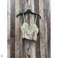 Top Sleeveless By Originality In Beige, Size: S