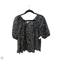 Blouse Short Sleeve By Universal Thread In Black, Size: Xxl