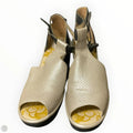 Sandals Heels Wedge By Fly London In Grey, Size: 8.5
